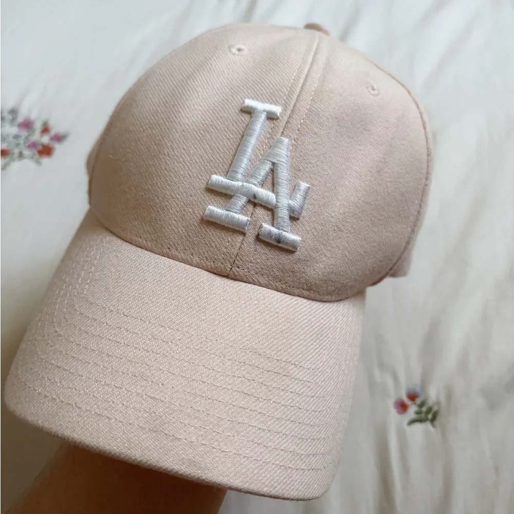 Pink LA Dodgers Hat